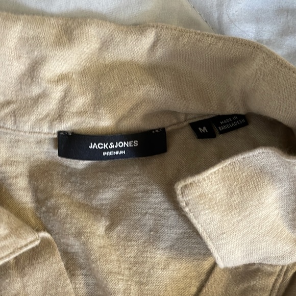 Jack and Jones polo shirt - beige - medium - Picture 2 of 2